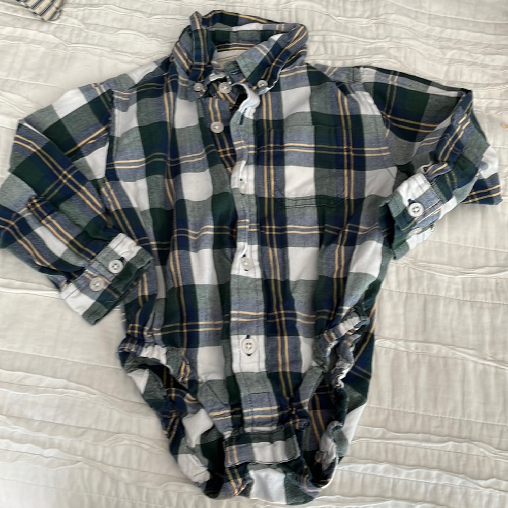 Jack Thomas Plaid Flannel Shirt